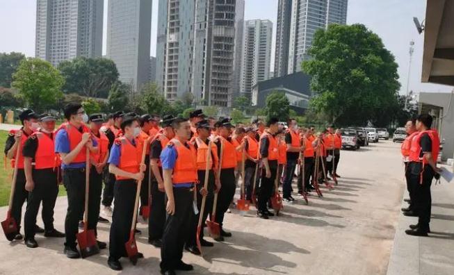 武昌區(qū)白沙洲街|吹響防汛“集結號”,未雨綢繆“大練兵”