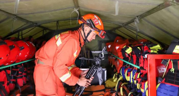 “祁連火焰藍” | 打響防汛抗洪主動仗,筑牢民生安全屏障