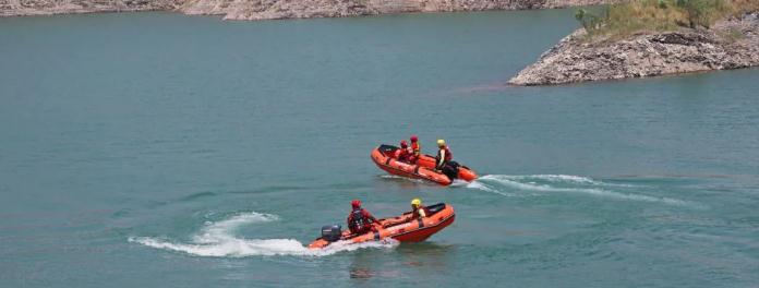 “汛”練進行時，特勤大隊扎實開展水域救援專項訓練